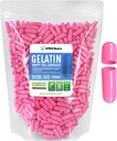 XPRS Nutra Size 00 Empty Capsules - 1000 Count Empty Gelatin Capsules - Pills DIY Capsule Filling - Fillable Pill Gel Caps for Do-It-youself Supplements (Pink)