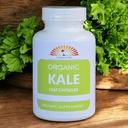 Organic Kale Leaf Powder Capsules 500mg - 60