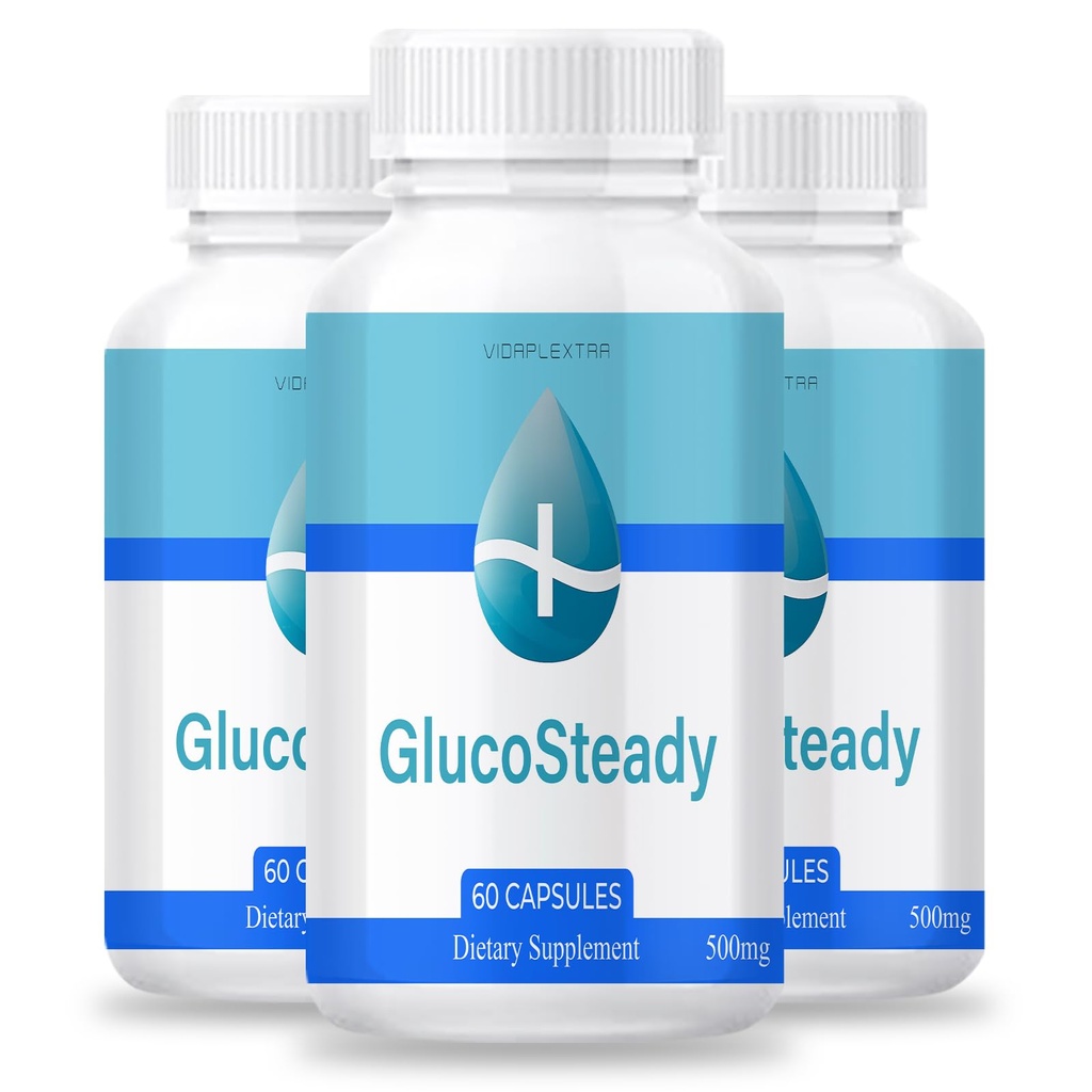Gluco Steady - Gluco Steady Daily Balance Capsules (3 Pack, 180 Capsules)
