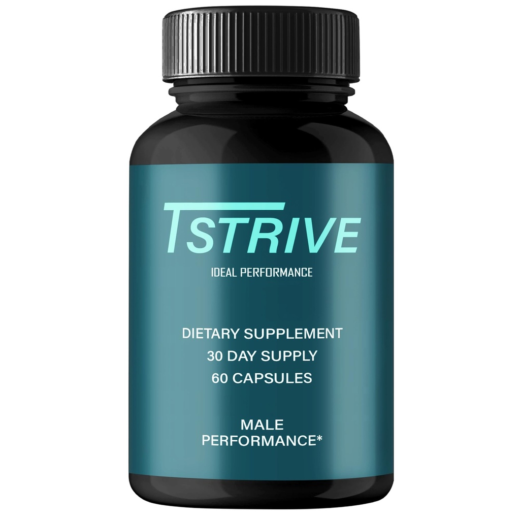 IDEAL PERFORMANCE Tstrive Capsules, Tstrive Pills Reviews (60 Capsules)