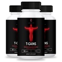 T-Gains - T Gains Mens Capsules (3 Pack, 180 Capsules)