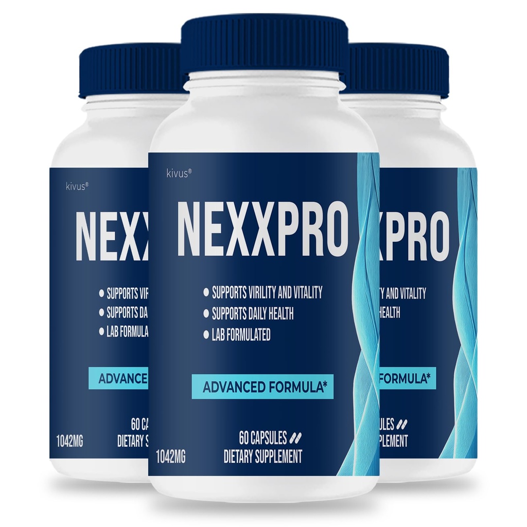 kivus NexxPro - Nexx Pro Premium Formula Capsules (3 Pack, 180 Count)