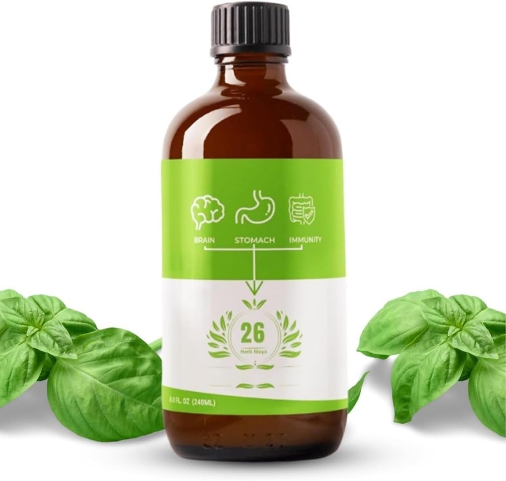26 Herb Dr. Sebi Maya Formula | Iron-Rich Herbal Blend | Supports Fasting & Wellness | Supports Colon Cleanse & Full Body Detox | Made with Wildcrafted Ingredients in Honduras