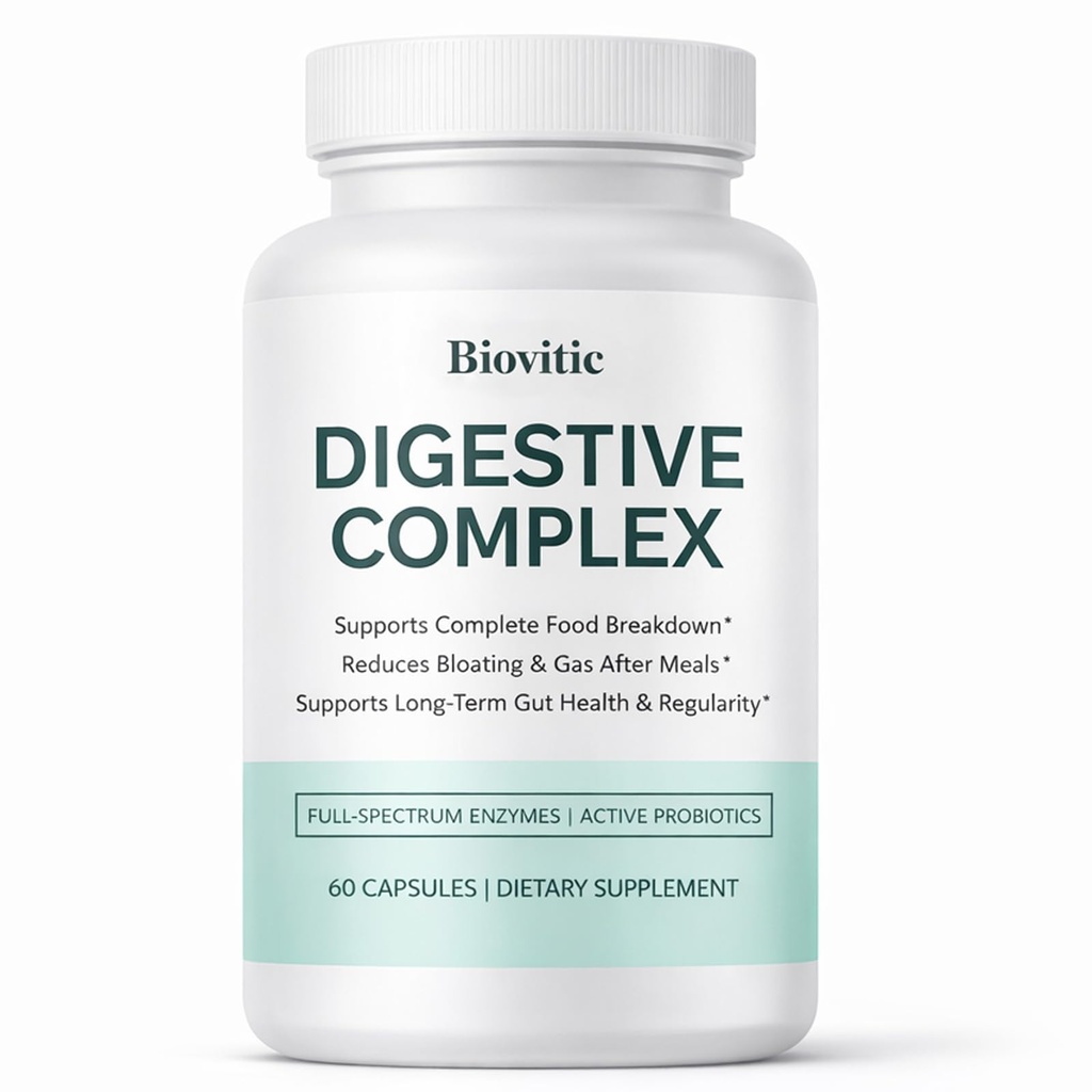 Morvyn Biovitic Digestive Complex, 60 Capsules (1Pc)