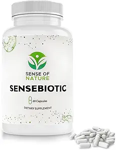 Sensebiótico Gut Health Probióticos Suplementos dietéticos Suplementos prebióticos 20 Billones CFUs Probióticos para Mujeres Gut Health Prebiótico para Salud Digestiva 60 cápsulas probióticas