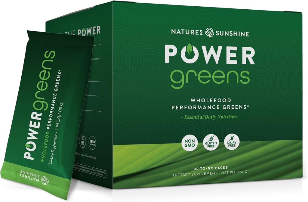 Sunshine Power Greens - Alllefood Performance Greens (to-Go Packs)