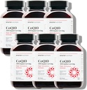 SMARTERNUTRITION CoQ10 400 mg Alta Absorción - Naturalmente Fermentada Ubiquinone w/Organic Cold-Presed Olive Oil - for Heart Health, Cellular Energy - Non-GMO, Gluten Free - 360 Count[180-Day Supply]