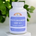 White Mulberry Leaf Extract 4:1 Capsules (500mg Each) - 60