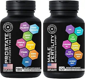 Suplementos de fertilidad y suplementos de salud próstata
