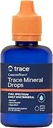 Trace Minerals ConcenTrace Trace Mineral Drops - Suplemento líquido para bonificación &amp; Soporte Conjunto - Ayudas Hydration " Electrolyte Restoration - Unflavored, 2 fl oz (24 Servimientos)