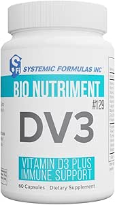 Formulas sistémicas DV3 BioNutriment Vitamina D3 Plus Immune Support
