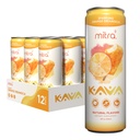 MITRA-9 Bebidas Botánicas - Naranja Dreamsicle Sparkling Kava Bebida con Kava Extracto Root - Mood Enhancer - Planta Basada - promueve la calma natural y la claridad (12 Fl. Oz) (12)