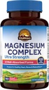 Vitalitown 10 en 1 Magnesium Complex Suplemento - 400mg Magnesio Elemental Chelated with Glycinate, Citrate, Malate, Taurate &amp; More - for Sleep Heart Energy - Non-GMO, Vegan, 90 Caps
