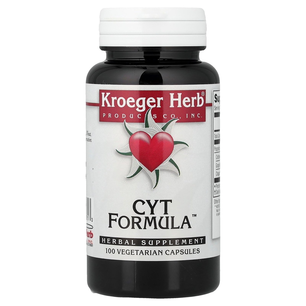 Kroeger Herb CYT Formula Capsules, 100 Count