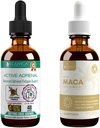 Rejuvica Health Active Adrenal + Active Maca - Support Energy + Stress - Envío líquido para una mejor absorción - Rhodiola, Maca, Holy Basil, Ashwagandha &amp; More!