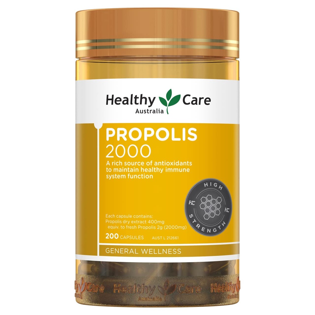 Saludable Propolis 2000mg 200 cápsulas