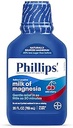 Phillips’ Milk of Magnesia Liquid Laxative, Wild Cherry Flavor, Stimulant Free, Cramp Free Relief of Occasional Constipation*, Effective in 30 minutes - 6 hours, #1 Milk of Magnesia Brand, 26 oz