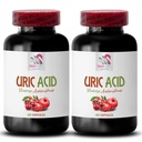 uric acid formation - URIC ACID - uric acid buildup, cranberry juice, cranberry supplement, cranberry pills for women, tart cherry juice, tart cherry capsules, pomegranate supplement 2Bot 120Cap