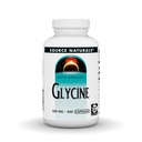 Fuente Natural Glicina 500 mg Suplemento dietético Aminoácidos - 200 cápsulas
