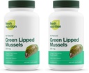 Green Lipped Mussel Capsules - Strongest DNA Verified from New Zealand - Perna Canaliculus Omega Supplement - May Promote Healthy Joints - 90 Capsules (Pack of 2)