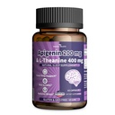 400mg L-Theanine con 200mg Apigenin Suplemento para la relajación natural del sueño &amp; Stress Relief - Gluten Free,No-GMO, Zero Fillers - Hecho en EE.UU.