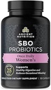 Probióticos de nutrición antiguos para las mujeres, una vez que los probióticos diarios de las mujeres 30ct, soporte digestivo y reduce el rubor ocasional, fabricado con baya de árbol de castas y Amla Berry, 25 millones de UF*