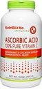 NutriBiotic Ascorbic Acid Vitamin C Powder, 16 Oz | Pharmaceutical Grade L-Ascorbic Acid, 2000 Mg Per Serving | Essential Immune & Antioxidant Collagen Support Supplement | Vegan, Gluten & GMO Free