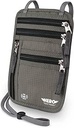 Hero Neck Wallet, RFID Blocking Passport Holder, Fácil de Conceal Travel Pouch
