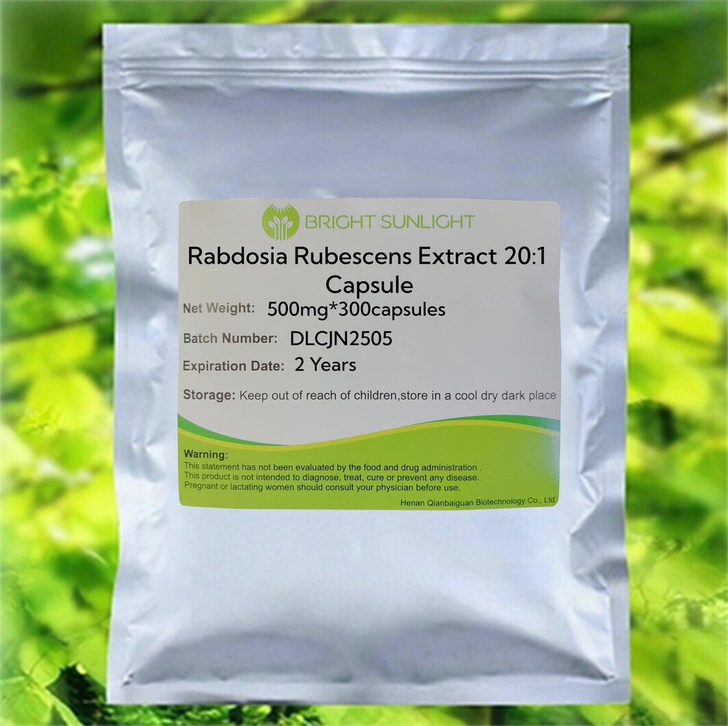 Rabdosia Rubescens Extract 20:1 Capsule 500mg*300capsules