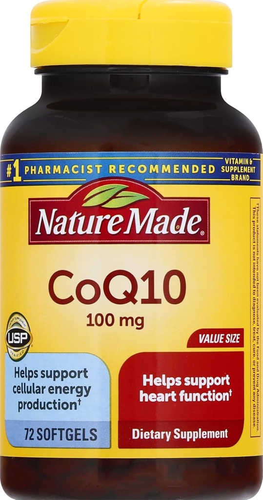 CoQ10 100 mg Softgels, 72 Relación calidad/precio