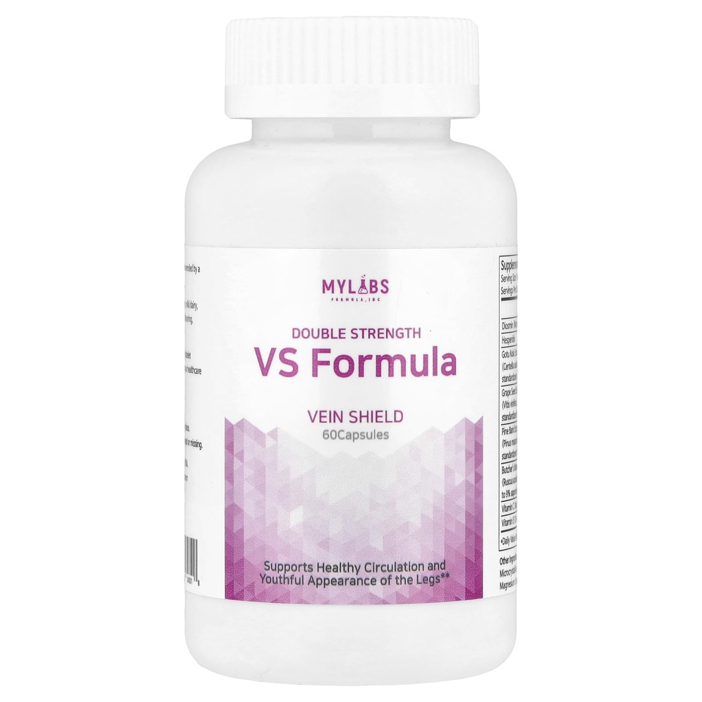 Mylabs VS Formula, Double Strength, 60 Capsules