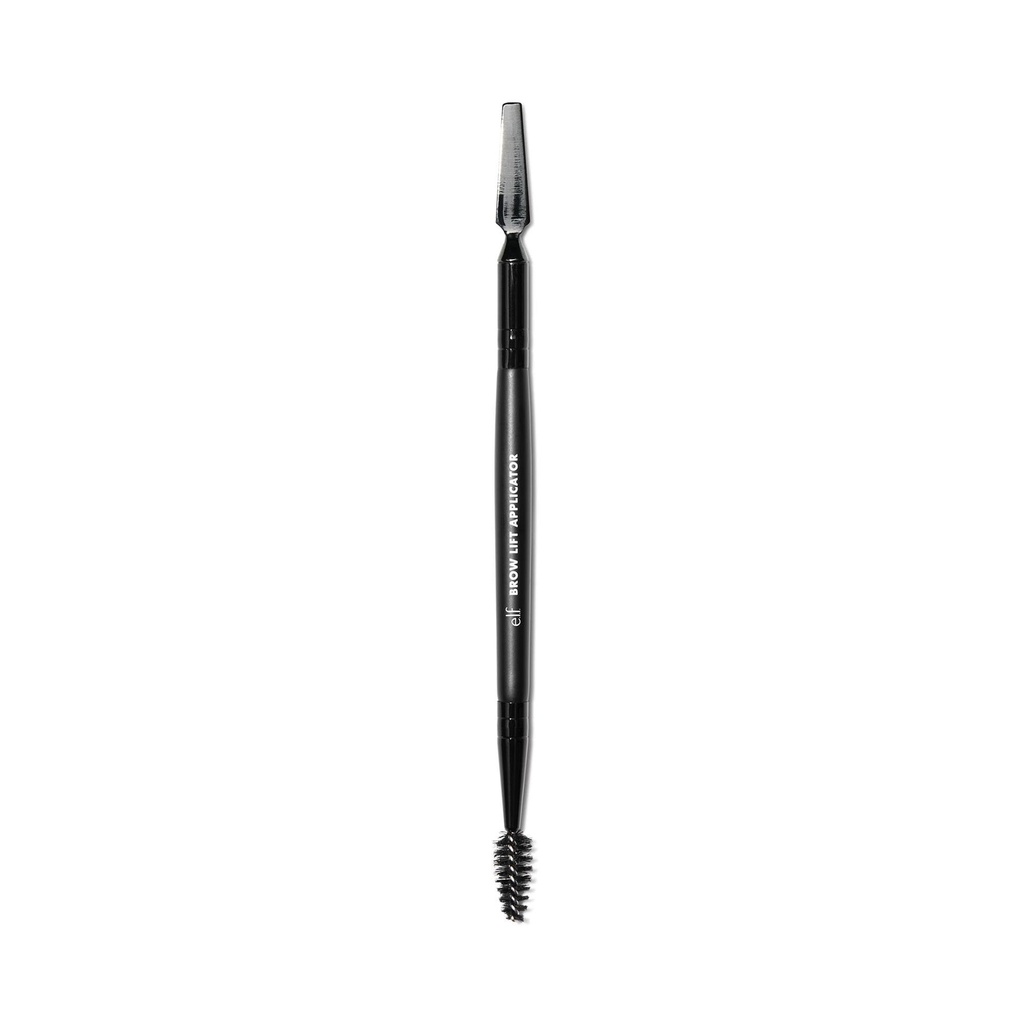 e.l.f. Brow Lift Applicator, Dual-Ended Eyebrow Brush For Grooming & Lifting Brows & Applying Brow Wax, Creates A Fluffy Feathered Look