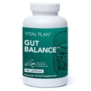 Plan Vital Gut Balance Suplemento del Dr. Bill Rawls - Advanced Digestive Health Support Formula w/Clinical-Grade Slippery Elm Bark, Berberine &amp; Dandelion Extract for Women &amp; Men (180 cápsulas)