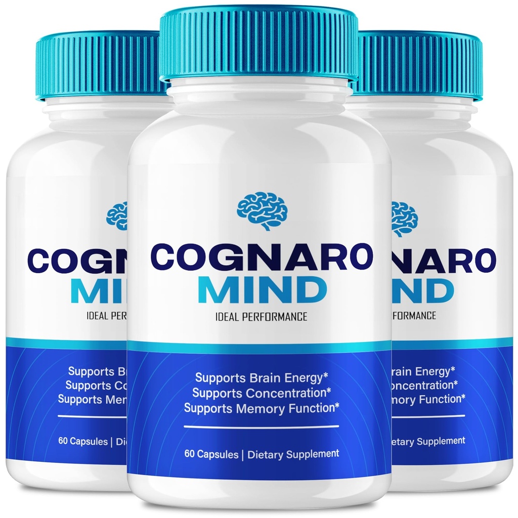IDEAL PERFORMANCE Cognaro Mind Capsules, Cognaro Mind Pills Reviews (3 Pack)