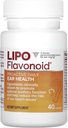 Proactive Daily Ear Health Supplement by Lipo-Flavonoid, Promotes Long Term and Supports Optimal Auditory Function and Cognitive Health, 40 Caplets