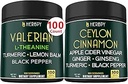 Bundle 5in1 Valerian Root Suplemento &amp; 6in1 Premium Ceylon Cinnamon Suplementos
