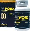 VH Nutrition ESTROVOID ← Bloqueador de Estrógeno para Hombres ← 1500mg Max Strength Natural Aromatase Inhibitor* W/DIM, Longjack, Ashwagandha, Eleuthero, Cordyceps, Rhodiola, &amp; Panax Ginseng