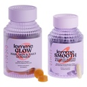 Lemme Glow Collagen Hair Gummies for Strong, Thick Hair & Reduced Shedding Smooth Anti Cellulite Capsules for Women, Smooth Legs &amp; Thighs, Reduce Cellulite & Crepey Skin Bundle