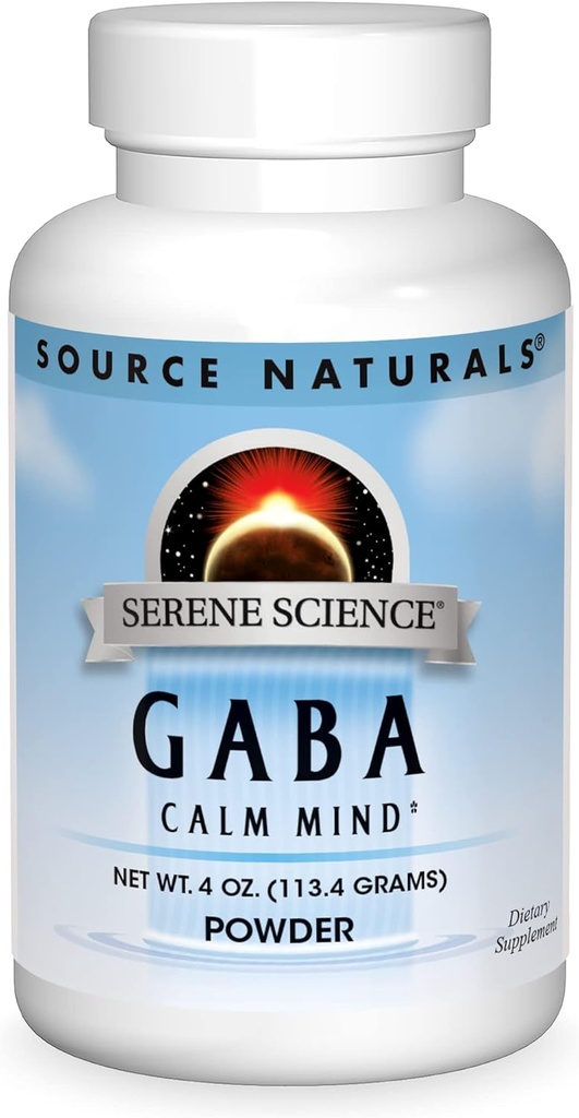 Fuente Naturales Serene Science GABA, Calm Mind - 4 oz Powder