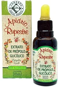 Apiario Rupestre Brasileño Green Bee Propolis Extracto No alcohólico (30 ml)