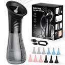 Ear Wax Removal, Electric Ear Cleaner with LED Display, FSA-HSA-Eligible, Ear Irrigation Kit with Dual Tank Includes 12 Tips, IPX7, Safe & Effective Cleaning for Adults & Kids, Easy to Use