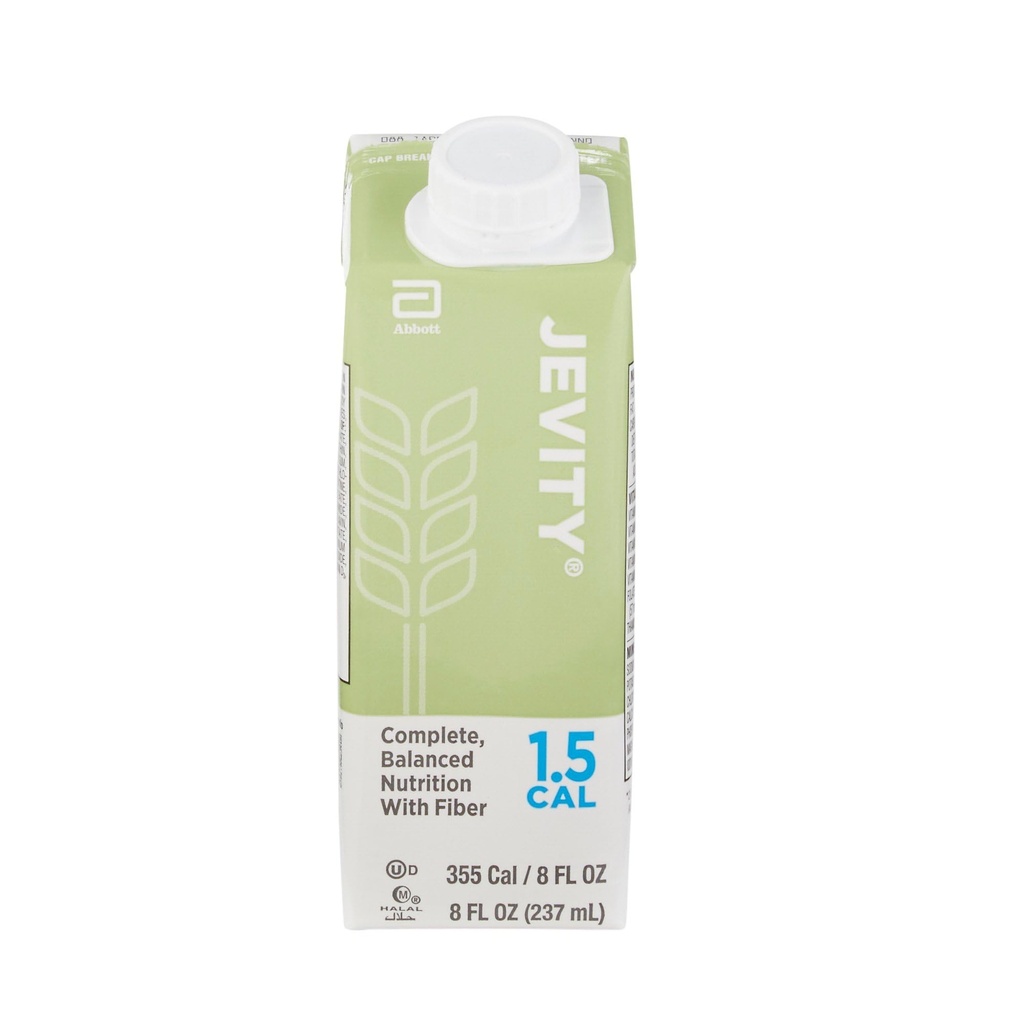 Jevity 1.5 Cal Nutrition 8oz High Protein w/Fiber, 24/Cs