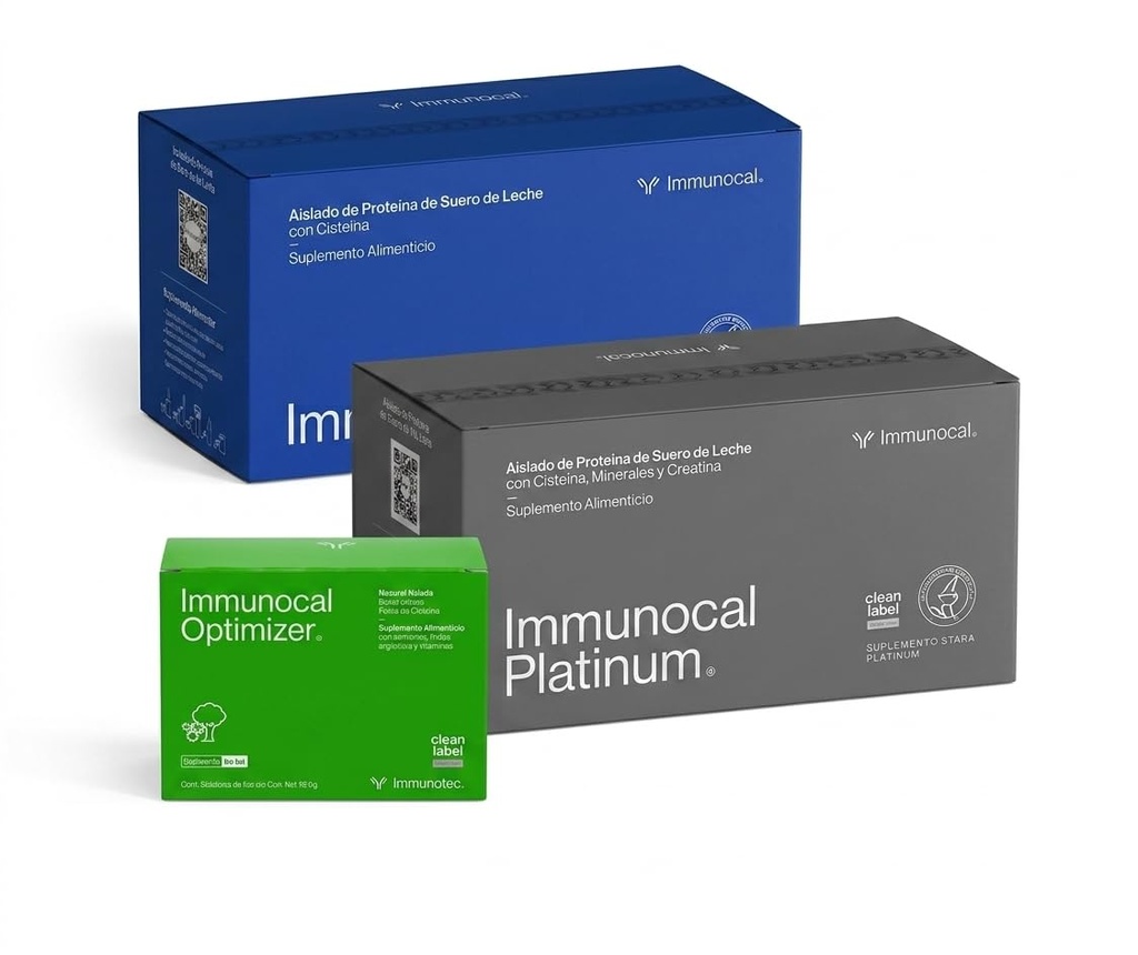 Immunocal Ultimate Stack | Classic + Platinum® + Booster® | Glutathione Precursor, Sulforaphane & Antioxidant Support | Lactose-Free