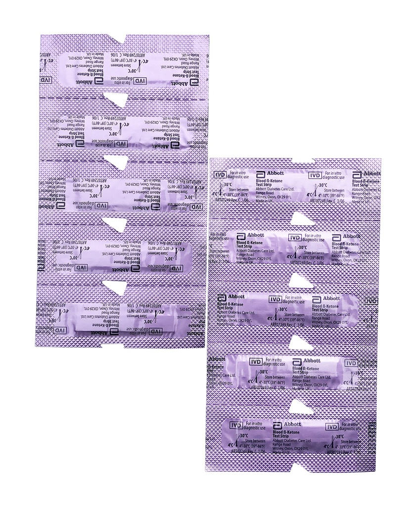 10 Precision Ketone Test Strips (10)