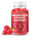 High Absorption Magnesium Gummies, Muscle Nerve Bone Heart Support, Raspberry 60 Count