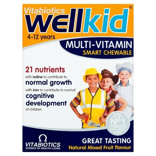 Vitabiotics Wellkid Multi-Vitamin Smart Chewable - 30 Tablets by Wellkid