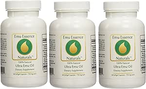Ultra Emu Oil Dietary Supplements - 3 Pack