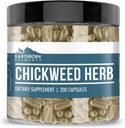 Elementos tercos Hierba de pollo (200 capsules) Puro, sin rellenos o aditivos