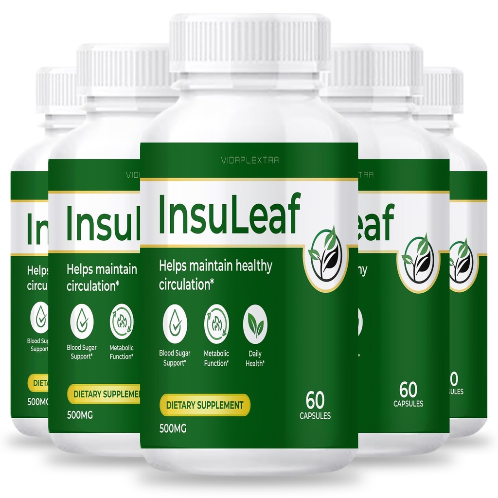 Insu Leaf - Insu Leaf Daily Balance Capsules (5 Pack, 300 Capsules)