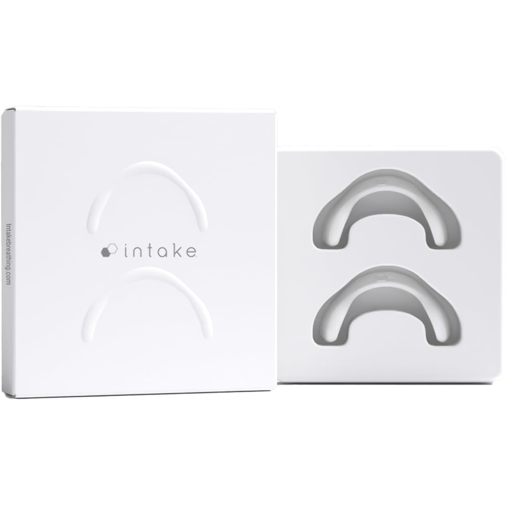 Intake Breathing Extra Intake Bands (Pack of 2), Small-Medium (M1), Matte White. (Tabs NOT Included)
